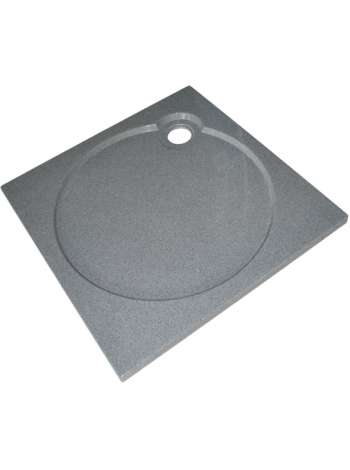Поддон для душа GuteWetter Deluxe 90x90x4 Q серый