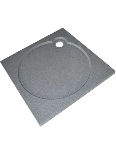 Поддон для душа GuteWetter Deluxe 90x90x4 Q серый