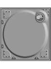 Поддон для душа GuteWetter Deluxe 80x80x2 Q белый
