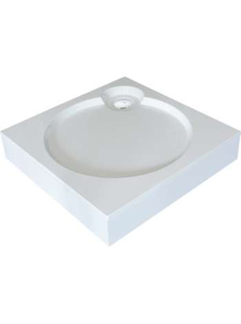 Поддон для душа GuteWetter Deluxe 80x80x16 Q белый