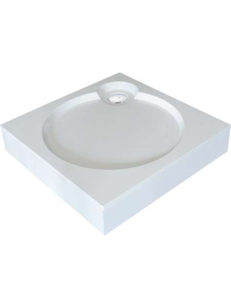Поддон для душа GuteWetter Deluxe 80x80x16 Q белый