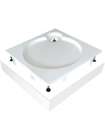 Поддон для душа GuteWetter Deluxe 80x80x16 Q белый