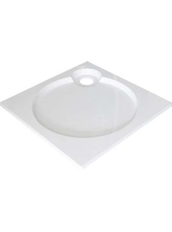 Поддон для душа GuteWetter Deluxe 80x80x2 Q белый