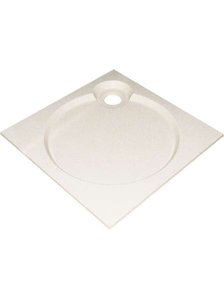 Поддон для душа GuteWetter Deluxe 80x80x2 Q бежевый