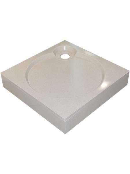 Поддон для душа GuteWetter Deluxe 80x80x16 Q бежевый