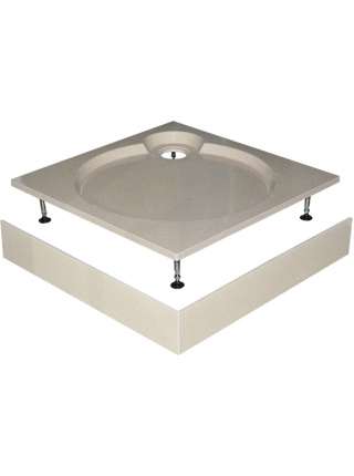 Поддон для душа GuteWetter Deluxe 80x80x16 Q бежевый