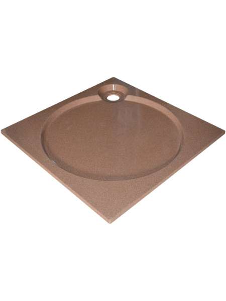 Поддон для душа GuteWetter Deluxe 80x80x2 Q терракот