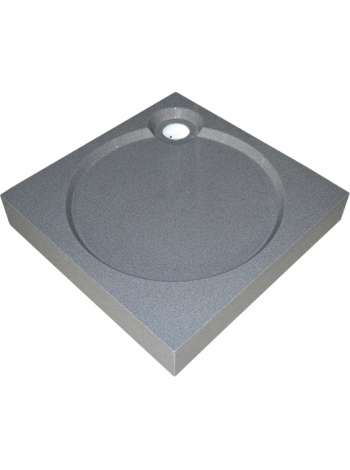 Поддон для душа GuteWetter Deluxe 90x90x16 Q серый