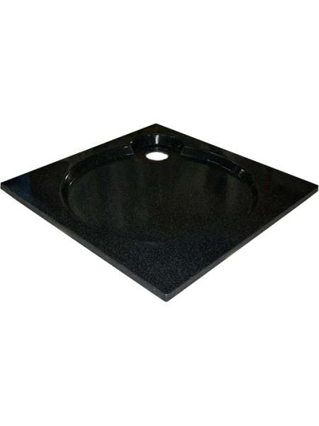 Поддон для душа GuteWetter Deluxe 100x100x2 Q черный