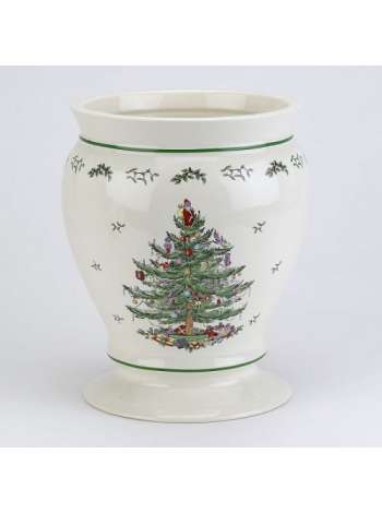 Корзина для мусора, 25.5 см, керамика, слоновая кость, серия Spode Christmas Tree, Avanti