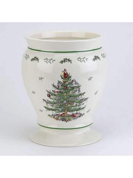 Корзина для мусора, 25.5 см, керамика, слоновая кость, серия Spode Christmas Tree, Avanti