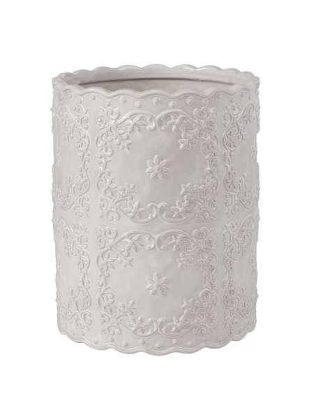 Корзина для мусора Creative Bath Ruffles RUF54WH