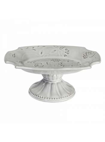 Мыльница, 13 см, керамика, серый, серия Eyelet, Creative Bath