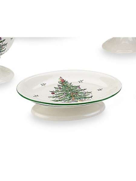 Мыльница, 12 см, керамика, слоновая кость, серия Spode Christmas Tree, Avanti