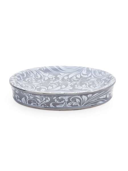 Мыльница Kassatex Bedminster Scroll Flint Grey ATB-SD-FLG