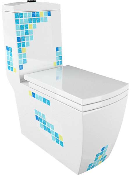 Унитаз-моноблок Arcus 050 white MM