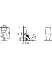 Унитаз-компакт VitrA Grand 9763B003-1206 с функцией биде