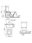 Унитаз-компакт VitrA Serenada 9722B003-7204