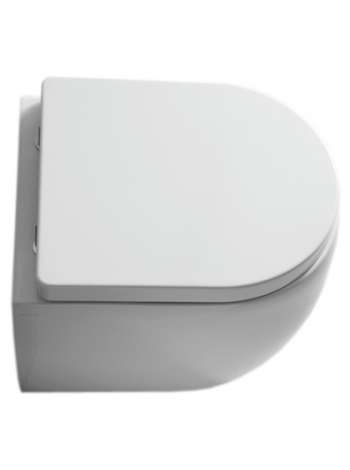 Унитаз приставной Kerasan Flo 311401 укороченный