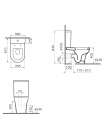 Унитаз-компакт VitrA Zentrum 9012B003-7202
