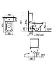 Унитаз-компакт VitrA S50 9739B003-1165