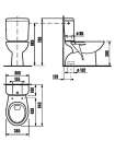 Унитаз-компакт Jika Zeta 2539.6