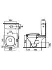 Унитаз-компакт IFO Sjoss RP313072590