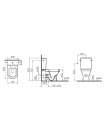 Унитаз-компакт VitrA S50 9736B003-7202 с микролифтом