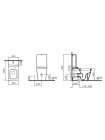 Унитаз-компакт VitrA T4 9818B003-7200 с микролифтом