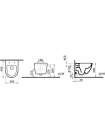 Унитаз подвесной VitrA Sento 7747B003-0075