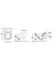 Унитаз подвесной Villeroy & Boch Sentique 5622 10R1 alpin, ceramicplus