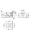 Унитаз подвесной Duravit 2ND Floor 2220090000