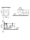 Унитаз подвесной VitrA Shift 4392B003-1295