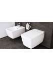 Унитаз подвесной VitrA Metropole 7672B003-6112 с бидеткой и встроенным смесителем