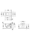 Унитаз подвесной Duravit Starck 3 2201090000