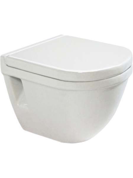 Унитаз подвесной Duravit Starck 3 22020900001-WG антигрязевое покрытие