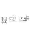 Унитаз подвесной Villeroy & Boch Subway Plus 6600 10R1 alpin