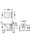 Унитаз подвесной Duravit D-Code 22110900002