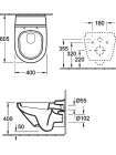 Унитаз подвесной Villeroy & Boch Lifetime 5672 10R1 alpin