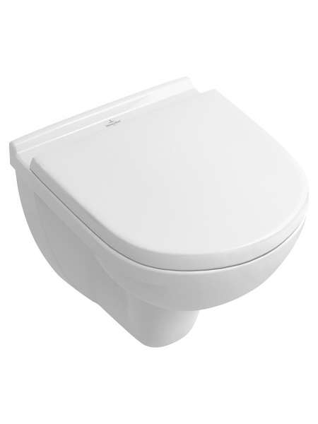 Унитаз подвесной Villeroy & Boch O Novo 5688 H1 01 alpin, с микролифтом