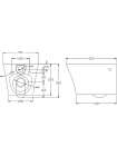 Унитаз подвесной BelBagno Flay-r BB506CH