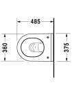 Унитаз подвесной Duravit Starck 3 2227090000