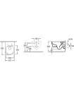 Унитаз подвесной Villeroy & Boch Avento 5656 RSR1 alpin CeramicPlus