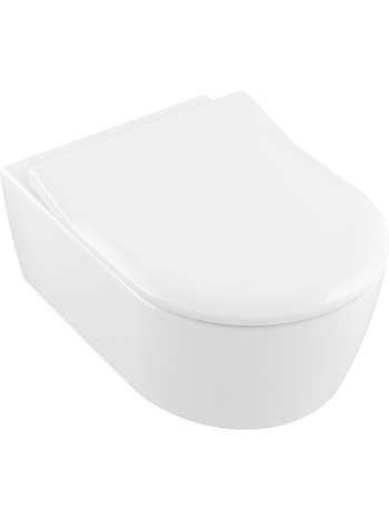 Унитаз подвесной Villeroy & Boch Avento 5656 RSR1 alpin CeramicPlus