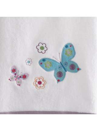 Полотенце банное, 129х68 см, хлопок, серия Butterflies, Kassatex