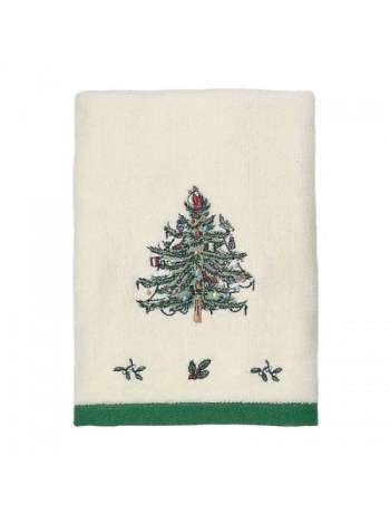 Полотенце для рук, 76 см, хлопок, слоновая кость, серия Spode Christmas Tree, Avanti