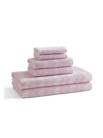 Полотенце для рук Kassatex Wavy Ballet Pink BWV-172-BLP
