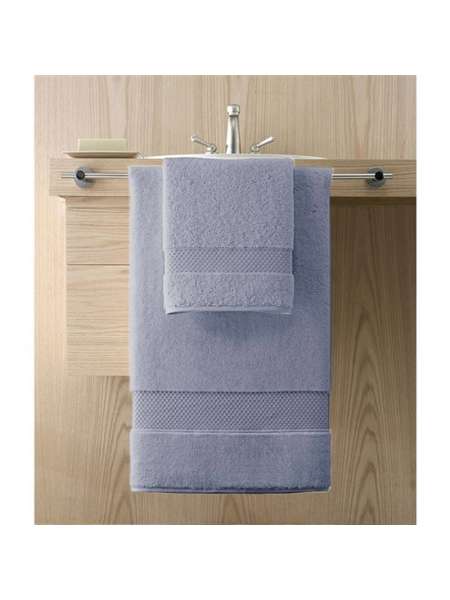 Полотенце банное Elegance Moonstone, 137х76 см, хлопок, голубой, серия Elegance, Kassatex