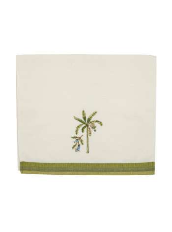Полотенце для рук Avanti Catesby Palms 035092WHT