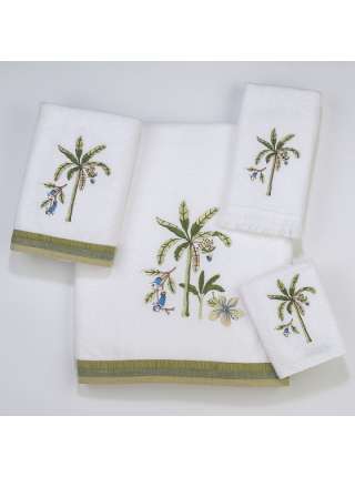 Полотенце для рук Avanti Catesby Palms 035092WHT